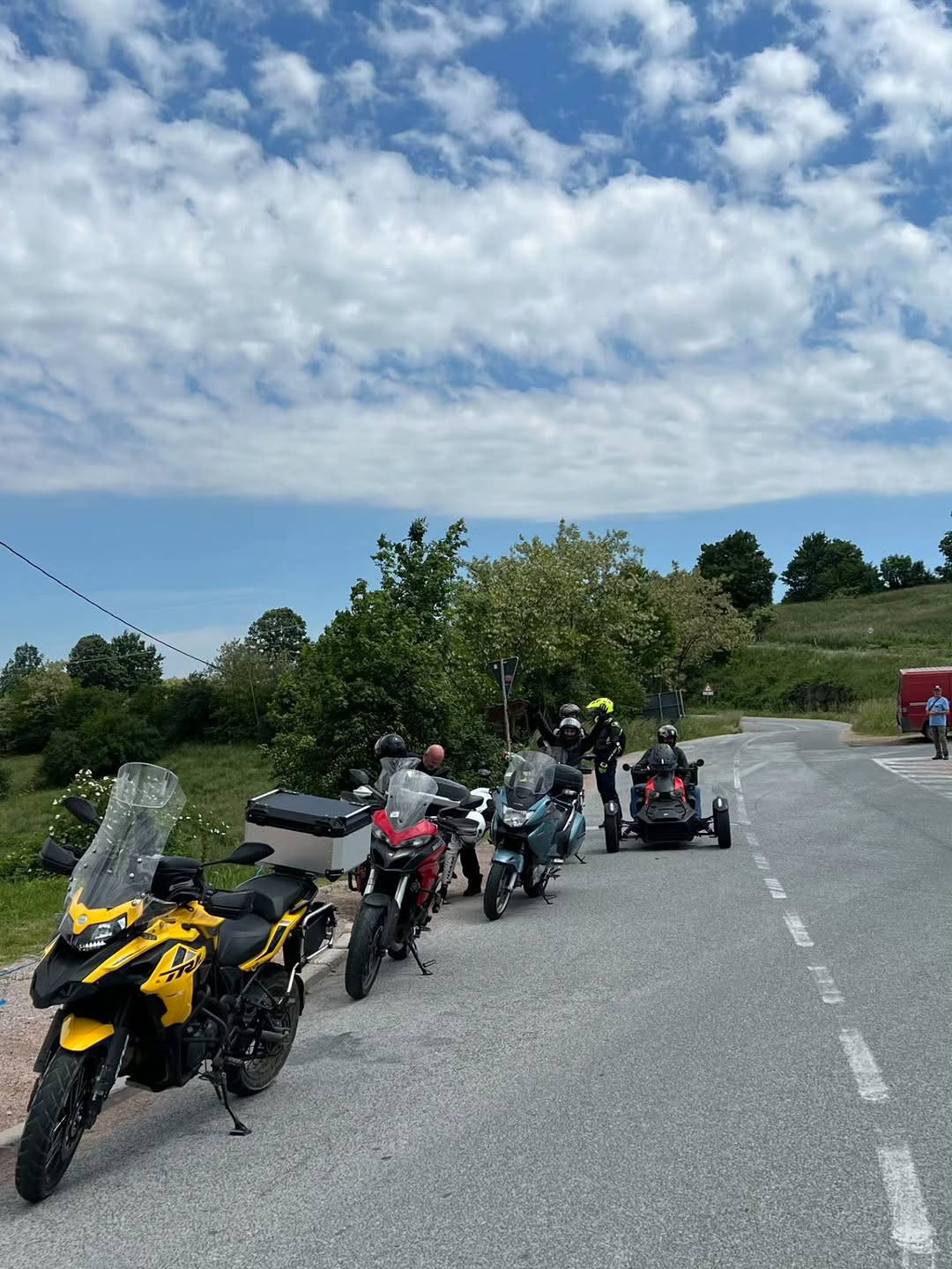 Valjevo region group ride